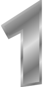 one, number, silver, numeral, indo-arabic, arabic, 1, mathematics, digit, integer, gray digital, gray numbers, one, one, one, one, one, number, number